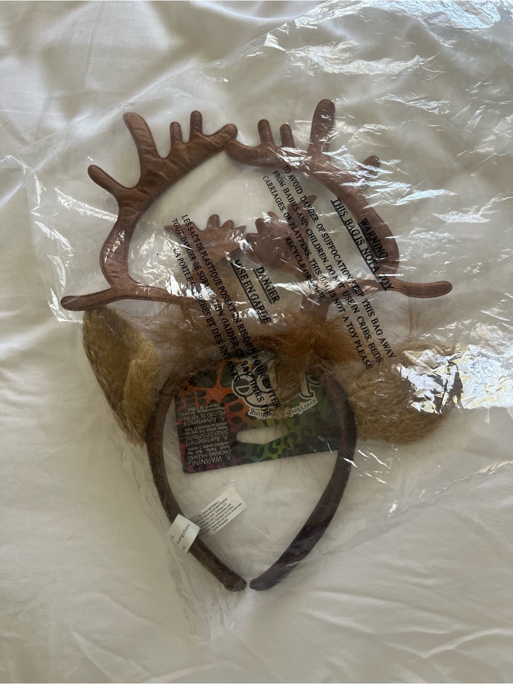 NWT Reindeer Antler Headband Halloween